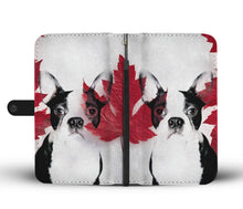 Load image into Gallery viewer, Cute Boston Terrier Print Wallet Case-Free Shipping