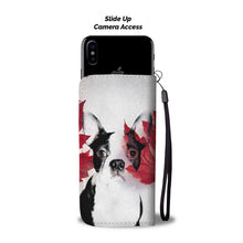 Load image into Gallery viewer, Cute Boston Terrier Print Wallet Case-Free Shipping
