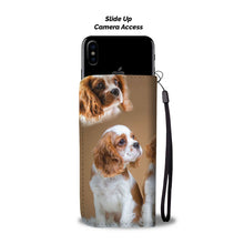 Load image into Gallery viewer, Cute Cavalier King Charles Spaniel Print Wallet Case- Free Shipping