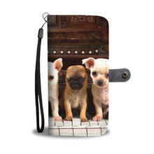 Load image into Gallery viewer, Chihuahua Puppies Print Wallet Case- Free Shipping