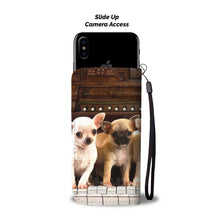 Load image into Gallery viewer, Chihuahua Puppies Print Wallet Case- Free Shipping