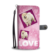 Load image into Gallery viewer, Chow Chow Dog with Love Print Wallet Case-Free Shipping