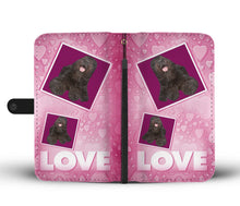 Load image into Gallery viewer, Bouvier des Flandres Dog with Love Print Wallet Case-Free Shipping