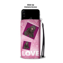 Load image into Gallery viewer, Bouvier des Flandres Dog with Love Print Wallet Case-Free Shipping