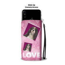 Load image into Gallery viewer, Cavalier King Charles Spaniel with Love Print Wallet Case-Free Shipping