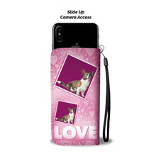 Load image into Gallery viewer, Cardigan Welsh Corgi with Love Print Wallet Case-Free Shipping
