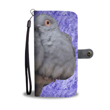 Load image into Gallery viewer, Cute Diamond Dove Bird Print Wallet Case-Free Shipping