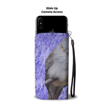 Load image into Gallery viewer, Cute Diamond Dove Bird Print Wallet Case-Free Shipping