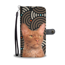 Load image into Gallery viewer, Cute LaPerm Cat Print Wallet Case-Free Shipping