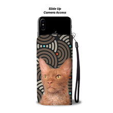 Load image into Gallery viewer, Cute LaPerm Cat Print Wallet Case-Free Shipping