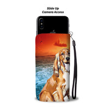 Load image into Gallery viewer, Cute English Cocker Spaniel Print Wallet Case- Free Shipping
