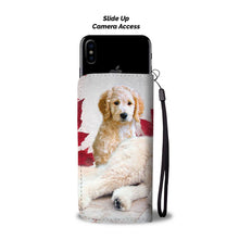Load image into Gallery viewer, Cute Goldendoodle Print Wallet Case- Free Shipping