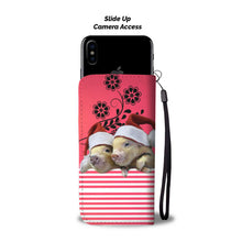 Load image into Gallery viewer, Cute Miniature pig Print Wallet Case-Free Shipping