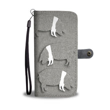 Load image into Gallery viewer, British Saddleback Pig Print Wallet Case-Free Shipping
