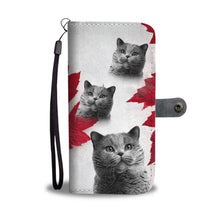 Load image into Gallery viewer, Cute British Shorthair Print Wallet Case- Free Shipping