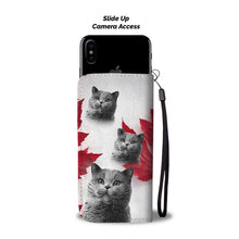 Load image into Gallery viewer, Cute British Shorthair Print Wallet Case- Free Shipping