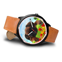 Load image into Gallery viewer, Brussels Griffon Puppy Print Wrist watch - Free Shipping