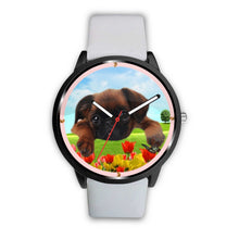 Load image into Gallery viewer, Brussels Griffon Puppy Print Wrist watch - Free Shipping