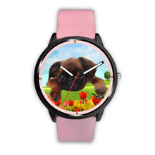 Load image into Gallery viewer, Brussels Griffon Puppy Print Wrist watch - Free Shipping