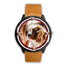 Load image into Gallery viewer, Cavalier King Charles Spaniel Dog Print Wrist watch - Free Shipping