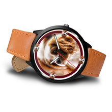Load image into Gallery viewer, Cavalier King Charles Spaniel Dog Print Wrist watch - Free Shipping