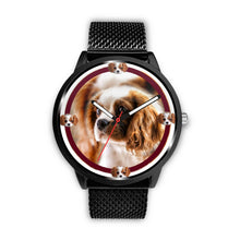 Load image into Gallery viewer, Cavalier King Charles Spaniel Dog Print Wrist watch - Free Shipping
