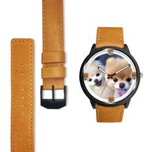 Load image into Gallery viewer, Cute Pomeranian Dog Print Wrist watch - Free Shipping