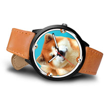 Load image into Gallery viewer, Cute Akita Dog Print Limited Edition Wrist Watch -Free Shipping