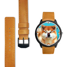 Load image into Gallery viewer, Cute Akita Dog Print Limited Edition Wrist Watch -Free Shipping