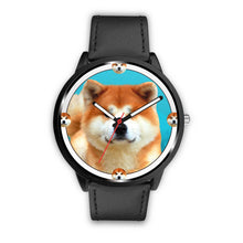 Load image into Gallery viewer, Cute Akita Dog Print Limited Edition Wrist Watch -Free Shipping
