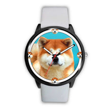 Load image into Gallery viewer, Cute Akita Dog Print Limited Edition Wrist Watch -Free Shipping