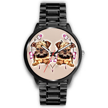 Load image into Gallery viewer, Brussels Griffon Print Wrist Watch-Free Shipping