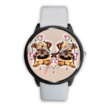 Load image into Gallery viewer, Brussels Griffon Print Wrist Watch-Free Shipping