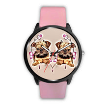 Load image into Gallery viewer, Brussels Griffon Print Wrist Watch-Free Shipping