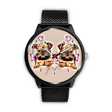 Load image into Gallery viewer, Brussels Griffon Print Wrist Watch-Free Shipping