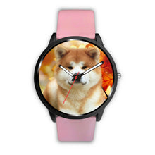 Load image into Gallery viewer, Cute Akita Dog Print Wrist watch - Free Shipping