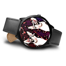 Load image into Gallery viewer, Cornish Rex Cat With Love Print Wrist Watch-Free Shipping