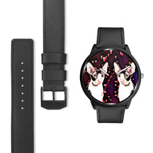 Load image into Gallery viewer, Cornish Rex Cat With Love Print Wrist Watch-Free Shipping