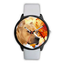 Load image into Gallery viewer, Cute American Staffordshire Terrier Print Wrist Watch - Free Shipping