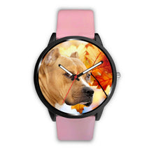 Load image into Gallery viewer, Cute American Staffordshire Terrier Print Wrist Watch - Free Shipping