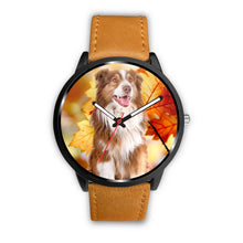 Load image into Gallery viewer, Cute Australian Shepherd Print Wrist Watch - Free Shipping