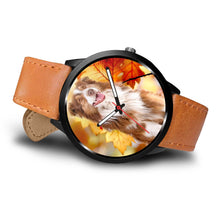 Load image into Gallery viewer, Cute Australian Shepherd Print Wrist Watch - Free Shipping