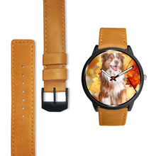 Load image into Gallery viewer, Cute Australian Shepherd Print Wrist Watch - Free Shipping
