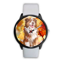Load image into Gallery viewer, Cute Australian Shepherd Print Wrist Watch - Free Shipping