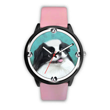 Load image into Gallery viewer, Cute Japanese Chin Dog Art Print Wrist watch - Free Shipping