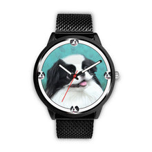 Load image into Gallery viewer, Cute Japanese Chin Dog Art Print Wrist watch - Free Shipping