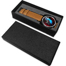 Load image into Gallery viewer, Budgerigar (Blue Budgie) Parrot Print Wrist watch - Free Shipping