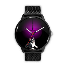 Load image into Gallery viewer, Cute Boston Terrier Print Wrist Watch-Free Shipping