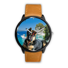 Load image into Gallery viewer, Cute German Shepherd Puppy Print Wrist Watch- Free Shipping