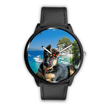 Load image into Gallery viewer, Cute German Shepherd Puppy Print Wrist Watch- Free Shipping